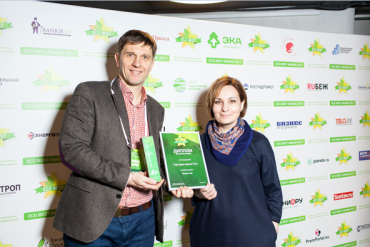 Tork Reflex отмечен премией ECO BEST AWARD в номинации «продукт года»
