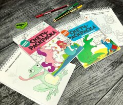 Новинка! Серия книжек-раскрасок для детей ″Скетч-раскраска″ от Феникс+ Новинка! Серия книжек-раскрасок для детей ″Скетч-раскраска″ от Феникс+