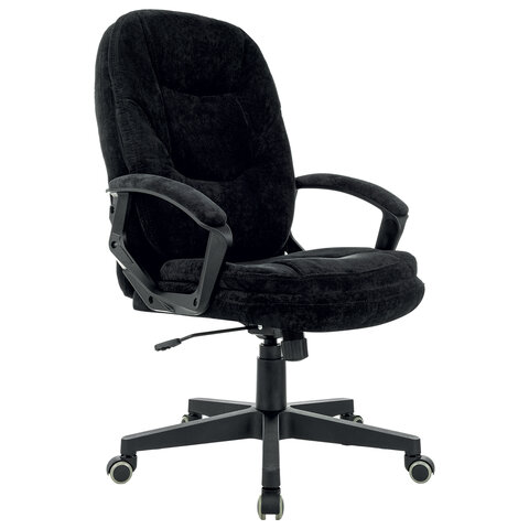 Кресло офисное BRABIX PREMIUM ″Trend EX-568″, чёрный велюр Кресло офисное BRABIX PREMIUM ″Trend EX-568″, чёрный велюр