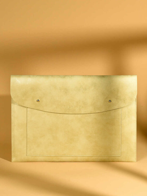 Папка для документов ESCALADA, формат А4+, мягкий переплёт, запаянный край, искусственная кожа ″Спилок металлик″, блинтовое тиснение Папка для документов ESCALADA, формат А4+, мягкий переплёт, запаянный край, искусственная кожа ″Спилок металлик″, блинтовое тиснение