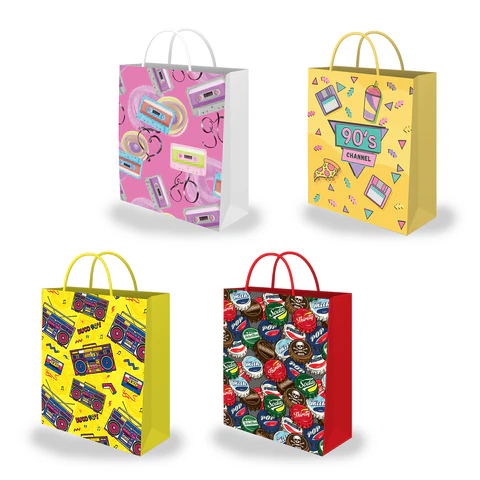 Пакет подарочный ″I Love 90th″, ЗОЛОТАЯ СКАЗКА Пакет подарочный ″I Love 90th″, ЗОЛОТАЯ СКАЗКА