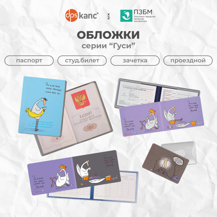 ТМ dpskanc х ПЗБМ Серия &laquo;Гуси&raquo; — эмоциональный шопgинг
