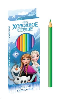 Цветные карандаши «Холодное сердце» от Centrum. Цветные карандаши «Холодное сердце» от Centrum.