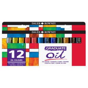 Daler-Rowney Graduate – яркие масляные краски Daler-Rowney Graduate – яркие масляные краски