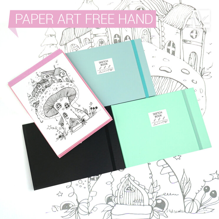  Paper Art «Free hand»