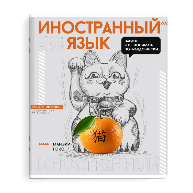 Тетрадь предметная ИНОСТРАННЫЙ ЯЗЫК /48 л Тетрадь предметная ИНОСТРАННЫЙ ЯЗЫК /48 л