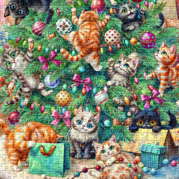 Мяу-елка от Hatber: кототерапия в формате А2. Мяу-елка от Hatber: кототерапия в формате А2.