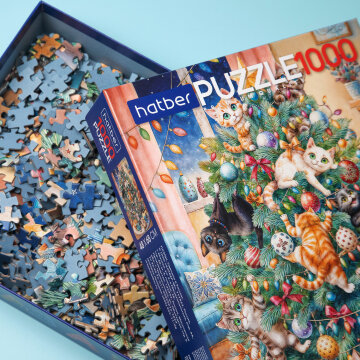 Мяу-елка от Hatber: кототерапия в формате А2. Мяу-елка от Hatber: кототерапия в формате А2.