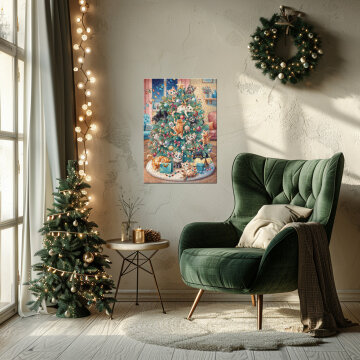 Мяу-елка от Hatber: кототерапия в формате А2. Мяу-елка от Hatber: кототерапия в формате А2.