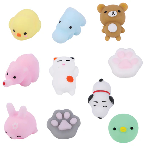 Игрушка-антистресс JOLLY JOT, набор 10 штук Игрушка-антистресс JOLLY JOT, набор 10 штук