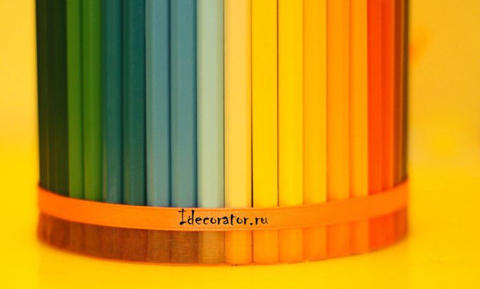 Лепим цветные карандаши из остатков полимерной глины