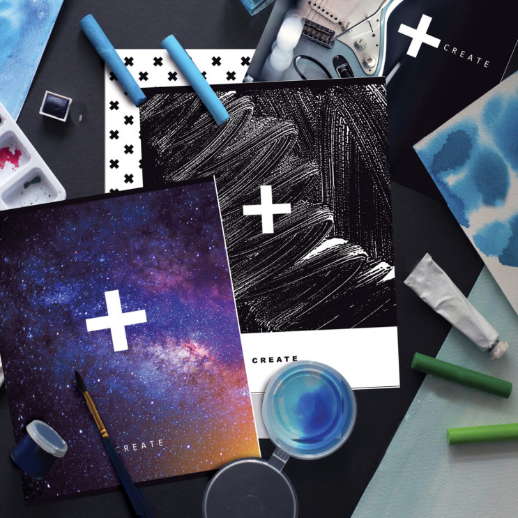 Тетради общие «+ Create»: вдохновение и стиль Тетради общие «+ Create»: вдохновение и стиль