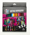Цветные карандаши для поклонниц Monster High от Hatber Цветные карандаши для поклонниц Monster High от Hatber