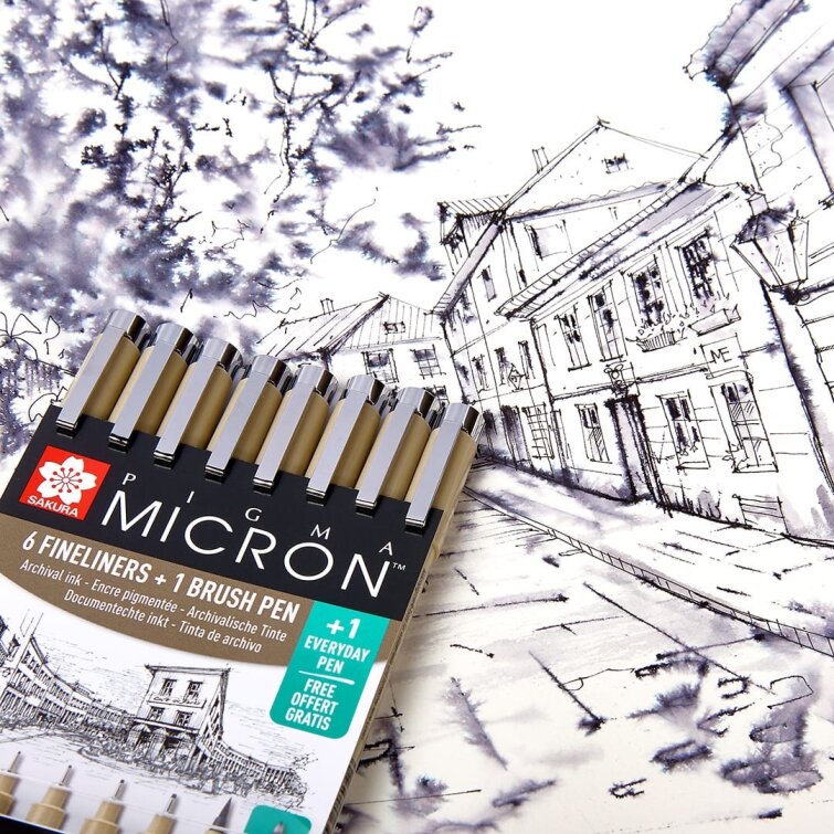 Сколько метров пишет Pigma Micron? Сколько метров пишет Pigma Micron?