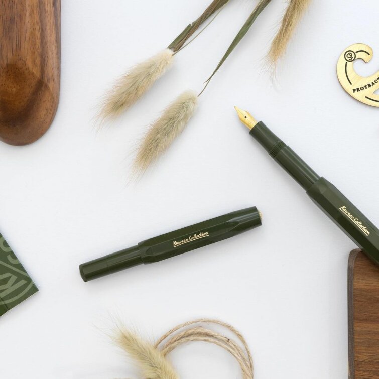 Перьевая ручка Kaweco Collection Dark Olive Перьевая ручка Kaweco Collection Dark Olive
