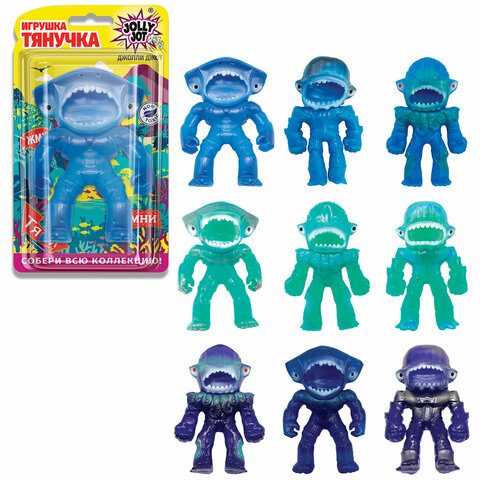Игрушка-тянучка антистресс ″Монстры″ JOLLY JOT, 9 видов Игрушка-тянучка антистресс ″Монстры″ JOLLY JOT, 9 видов
