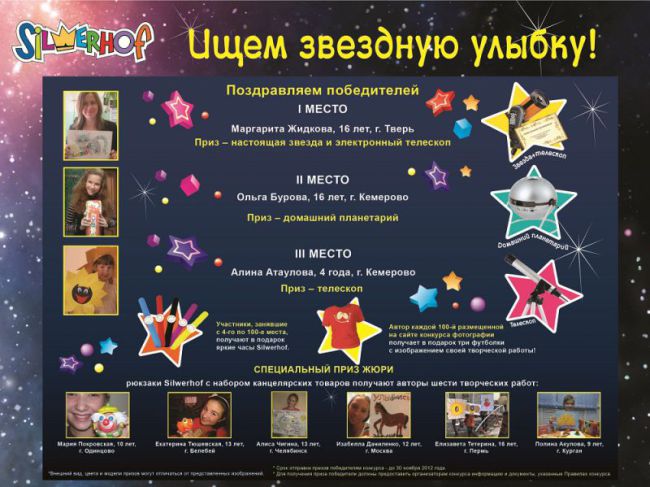 Итоги Федеральной акции Silwerhof: поиски звездной улыбки завершены!