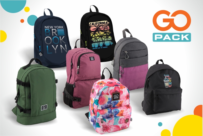 Новинки рюкзаков GoPack в Канцбюро Новинки рюкзаков GoPack в Канцбюро
