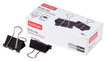 Зажимы для бумаг Hatber: Перезагрузка. Зажимы для бумаг Hatber: Перезагрузка.