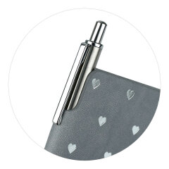 Записная книжка ESCALADA, формат А6, 96 л., мягкий переплёт, запаянный край, искусственная кожа ″Замша″, тиснение фольгой Записная книжка ESCALADA, формат А6, 96 л., мягкий переплёт, запаянный край, искусственная кожа ″Замша″, тиснение фольгой