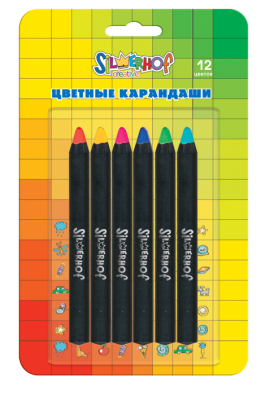 Цветные карандаши Jumbo от Silwerhof