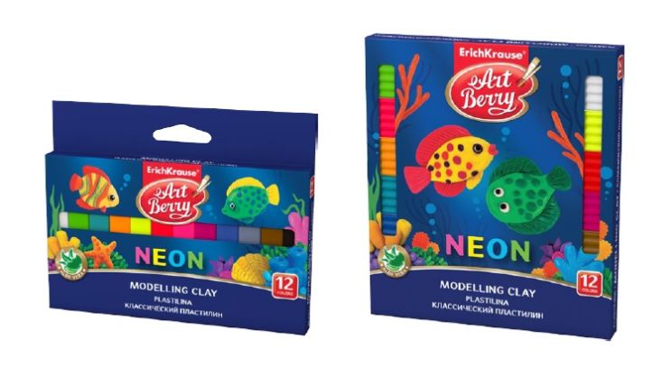Классический пластилин ArtBerry® Neon Классический пластилин ArtBerry® Neon