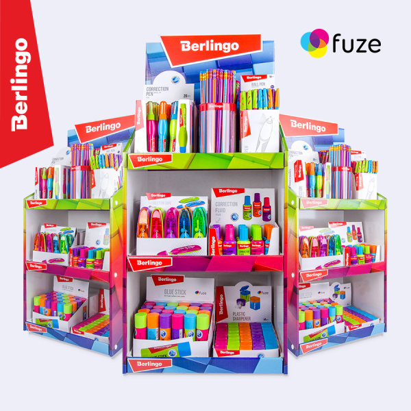 Стойки Berlingo FUZE – импульс для ваших продаж Стойки Berlingo FUZE – импульс для ваших продаж