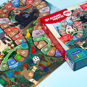 Игра настольная 2в1: сначала собираем, потом играем!