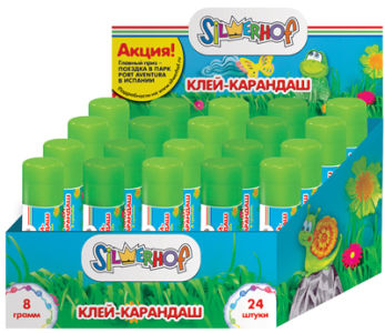 Клей-карандаш из юбилейной коллекции Silwerhof Клей-карандаш из юбилейной коллекции Silwerhof