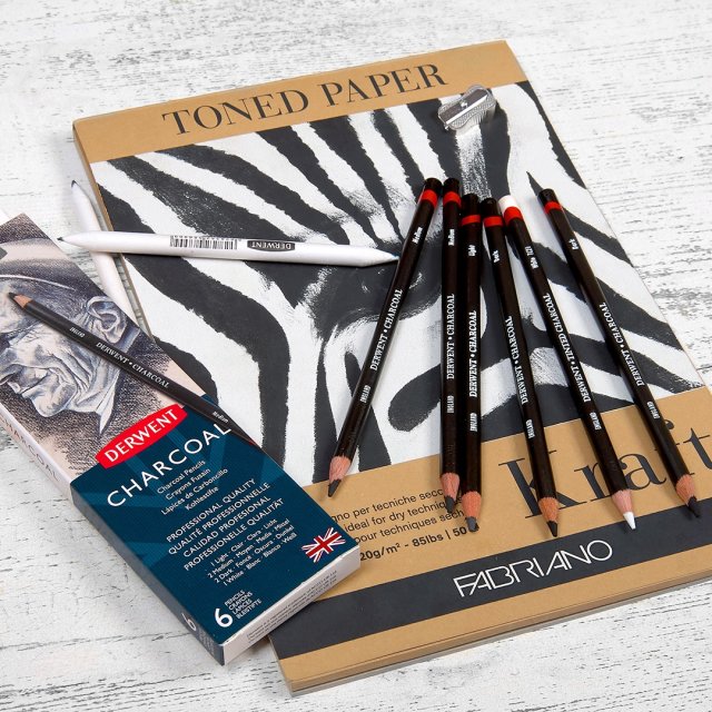 Угольные карандаши Derwent Charcoal Угольные карандаши Derwent Charcoal
