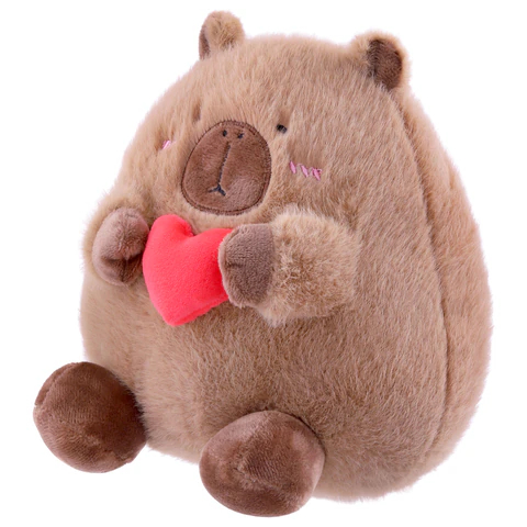 Игрушка ″Капибара с сердечком″, WOOZOO Игрушка ″Капибара с сердечком″, WOOZOO