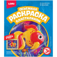 Объемная расскраска пластилином LORI Объемная расскраска пластилином LORI