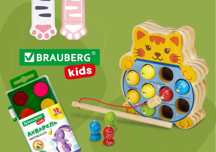 BRAUBERG KIDS: эволюция суббренда за год BRAUBERG KIDS: эволюция суббренда за год