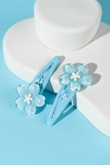 Набор заколок для волос «клик-клак» Феникс+, 2 шт., 5,8 см, голубой, подложка из мелованного картона + ПЭТ-пакет с европодвесом Набор заколок для волос «клик-клак» Феникс+, 2 шт., 5,8 см, голубой, подложка из мелованного картона + ПЭТ-пакет с европодвесом