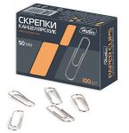 Канцелярские скрепки от Hatber. Канцелярские скрепки от Hatber.