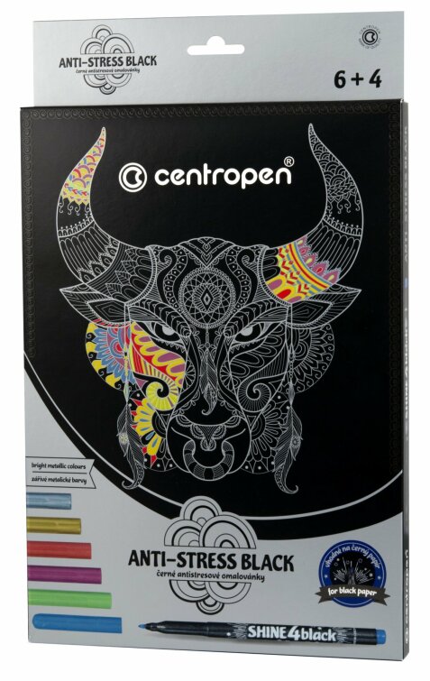 Anti-stress black 9390