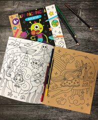 ВАУ-НОВИНКА от Феникс+! Арт-раскраска для детей ВАУ-НОВИНКА от Феникс+! Арт-раскраска для детей