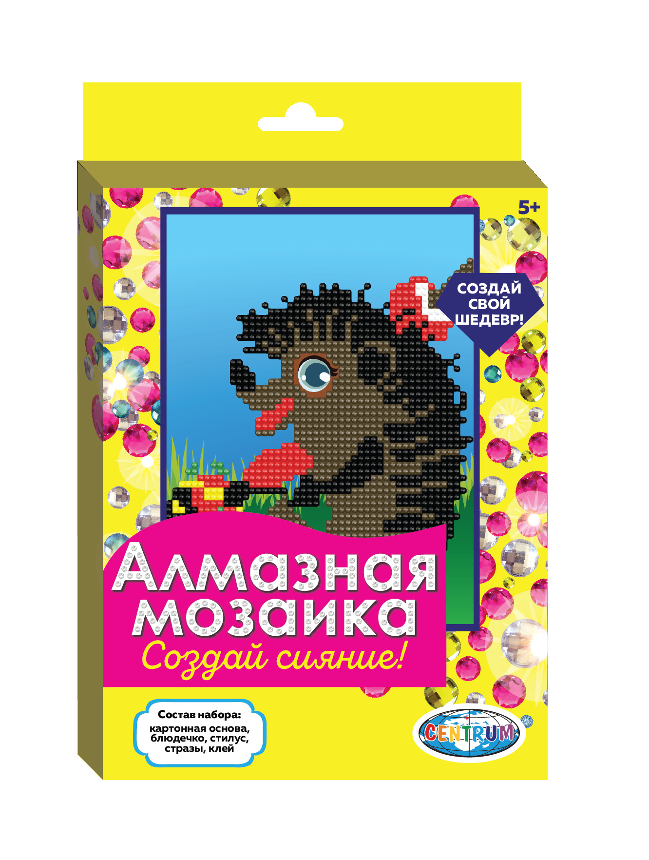 Коллекция наборов для творчества «Алмазная мозаика» от Centrum. Коллекция наборов для творчества «Алмазная мозаика» от Centrum.