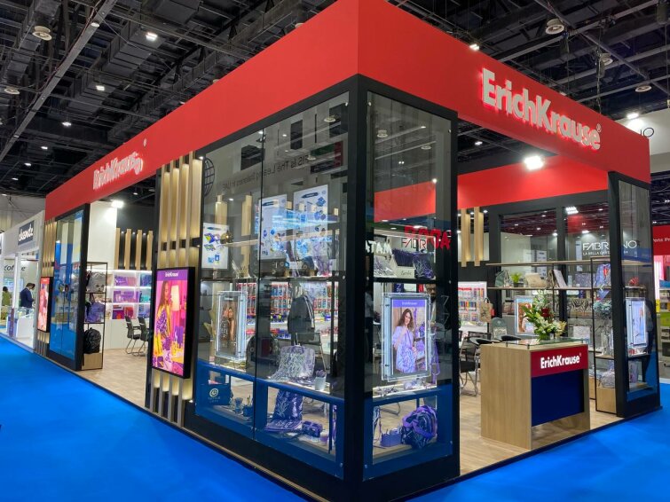 Erich Krause на выставке Paperworld Middle East 2022, Дубай Erich Krause на выставке Paperworld Middle East 2022, Дубай