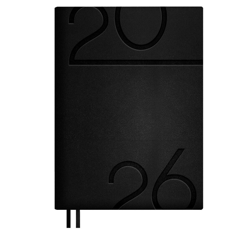 Ежедневник датированный 2026 ESCALADA, #ДУМАЙ КАК МИЛЛИАРДЕР, формат А5+, 176 л., мягкий переплёт, запаянный край, искусственная кожа ″Кассандра″, блинтовое тиснение