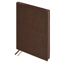 Ежедневник недатированный ESCALADA, формат А5+, 160 л., мягкий переплёт, запаянный край, искусственная кожа ″Нубук″, блинтовое тиснение, отделочная строчка Ежедневник недатированный ESCALADA, формат А5+, 160 л., мягкий переплёт, запаянный край, искусственная кожа ″Нубук″, блинтовое тиснение, отделочная строчка