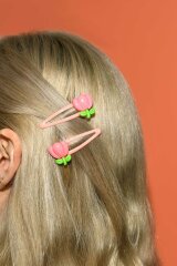 Набор заколок для волос «клик-клак» Феникс+, 2 шт., 5,3 см, коралловый, подложка из мелованного картона + ПЭТ-пакет с европодвесом Набор заколок для волос «клик-клак» Феникс+, 2 шт., 5,3 см, коралловый, подложка из мелованного картона + ПЭТ-пакет с европодвесом