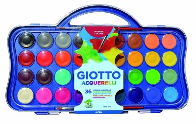 Giotto Colour Blocks 30 mm - акварель с совершенно новым спектром цветов