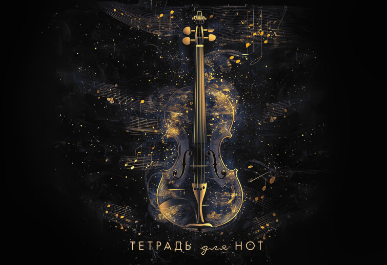 Нотная тетрадь А5 Нотная тетрадь А5