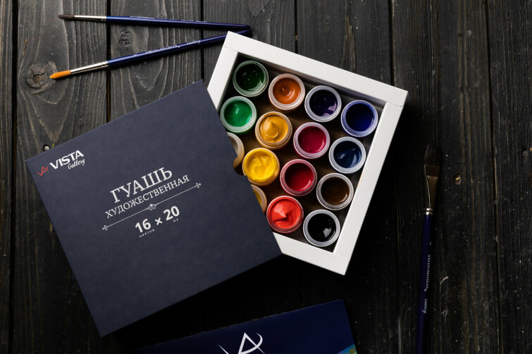 Гуашь VISTA-ARTISTA GALLERY Гуашь VISTA-ARTISTA GALLERY