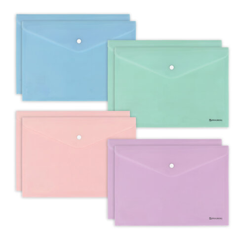 �����-������� � ������� BRAUBERG PASTEL, ����� 8 ����