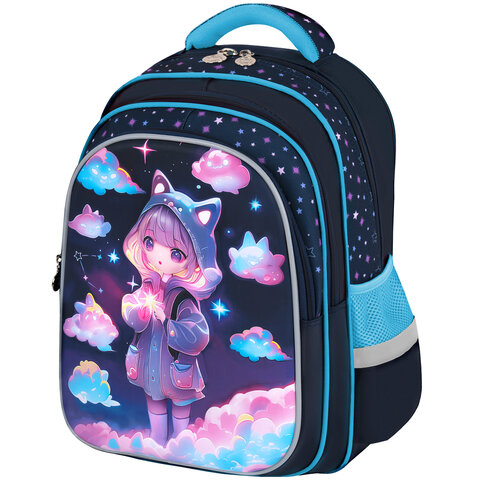 Рюкзак BRAUBERG KIDS FLOSSY, ″Sky girl″ Рюкзак BRAUBERG KIDS FLOSSY, ″Sky girl″
