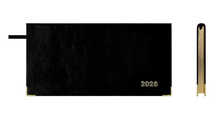 Еженедельник датированный 2026 ESCALADA, размер 170х88 мм, 64 л., интегральный переплёт, искусственная кожа ″Сариф″, металлические уголки, тиснение фольгой Еженедельник датированный 2026 ESCALADA, размер 170х88 мм, 64 л., интегральный переплёт, искусственная кожа ″Сариф″, металлические уголки, тиснение фольгой