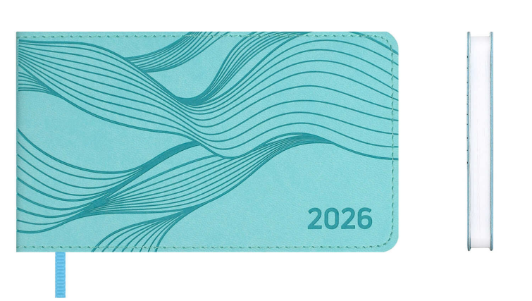 Еженедельник датированный 2026 ESCALADA, размер 150x87 мм, 64 л., мягкий переплёт, искусственная кожа ″Виннер″, блинтовое тиснение Еженедельник датированный 2026 ESCALADA, размер 150x87 мм, 64 л., мягкий переплёт, искусственная кожа ″Виннер″, блинтовое тиснение