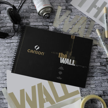 Canson® The Wall - создавай шедевры граффити, не выходя на улицу Canson® The Wall - создавай шедевры граффити, не выходя на улицу